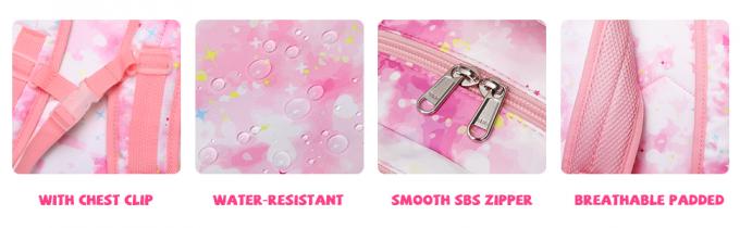 পলিয়েস্টার কিডস স্কুল ব্যাগ সিরমাইন স্কুল ব্যাগ তিন টুকরা সেট 1